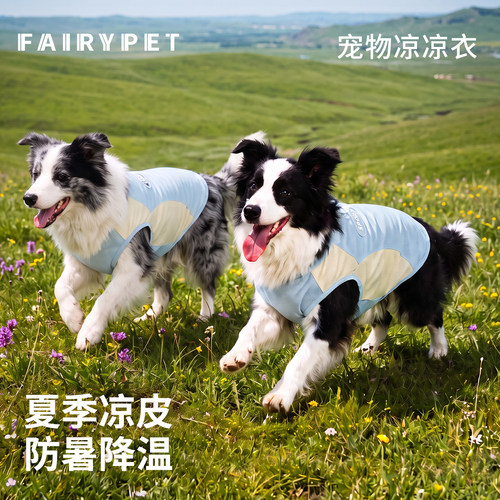 狗狗衣服大中型犬金毛拉布拉多萨摩边牧凉凉衣薄款防掉毛透气背心