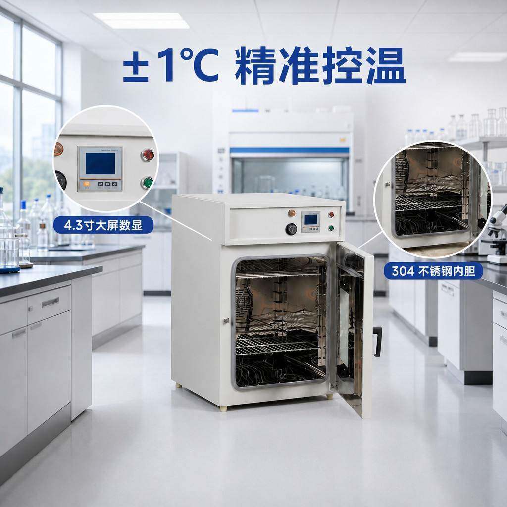 实验室精密鼓风干燥箱电热恒温烘箱厂家工业固胶脱泡烤箱非标