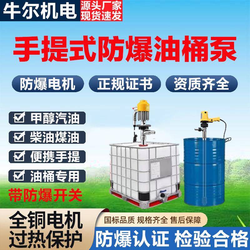 SB-3-1不锈钢高速防爆油桶泵SB-4/6/8隔爆型电动抽油泵化工抽液泵