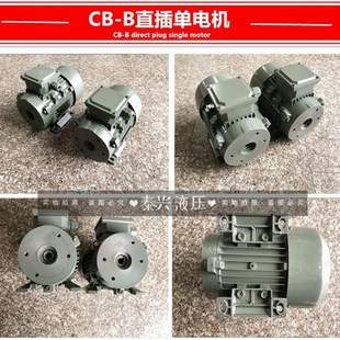 B2.5 BJZ4锯床齿轮油泵电机组CBW 10润滑直插JZ B10