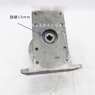 325液压齿轮泵四孔支架左右旋通用泵座加强型油泵支架 304 包邮