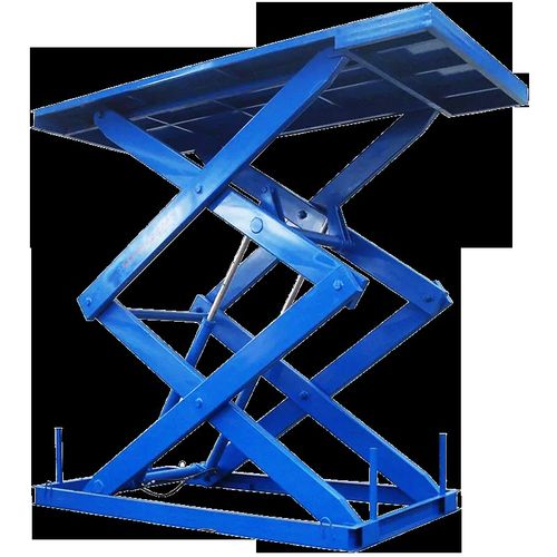 电动液压装卸货升降平台厂房货物升降机大吨位固定剪叉式升降机