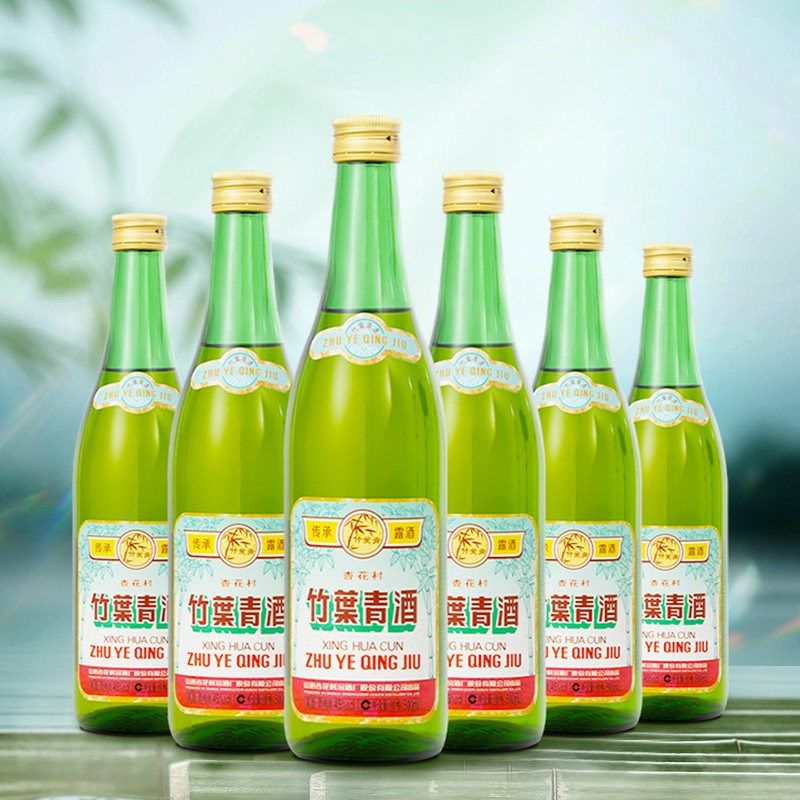 【口粮优选】传承竹叶青酒45度500mL6瓶露酒汾酒山西杏花村非原箱,搬运/仓储/物流设备,机械式停车设备（立体停车库）,淘宝优惠券,粉丝福利购,淘宝优惠卷
