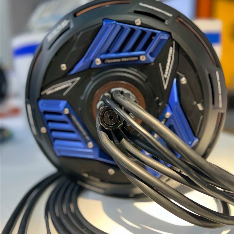 豫玛新款七代恶魔电机12寸10寸3500W6500W9500瓦片大功率电动车