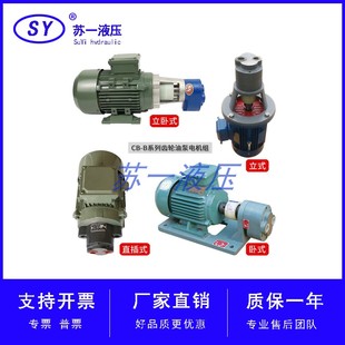 B40 B125齿轮油泵电机组JZ B100 B63 B50 B25 B16 B6JZ B10