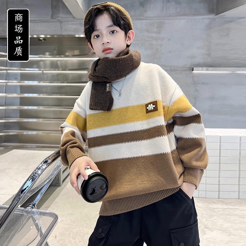 童装男童冬装毛衣2025新款