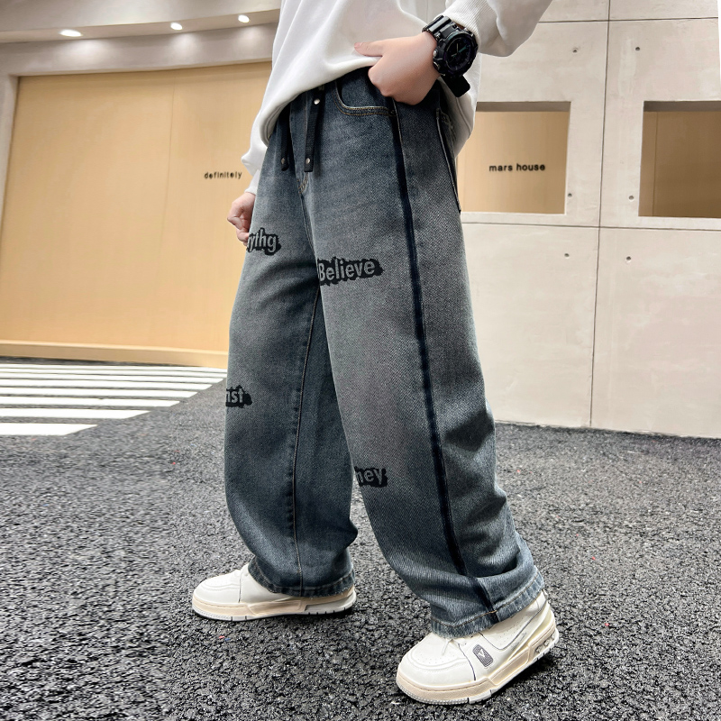 儿童装男童秋装裤子2025