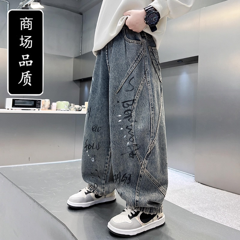 儿童装男童秋装裤子2025