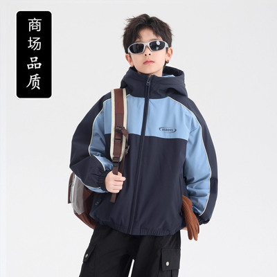 儿童装男童外套冬款2025