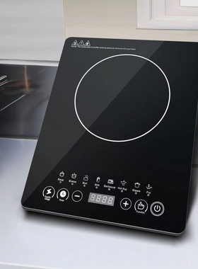 电磁炉多功能小型火锅炒菜炖煮智能触摸定时方形一体电炉灶