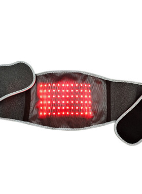 新品腰部按摩器加热按摩腰带红外线理疗热敷红光理疗腰带