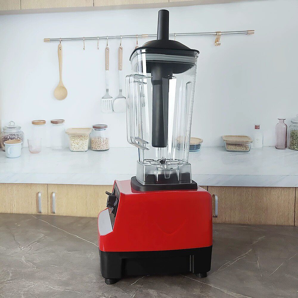 外贸欧规破壁机家用多功能料理机研磨机果汁机双杯英文版