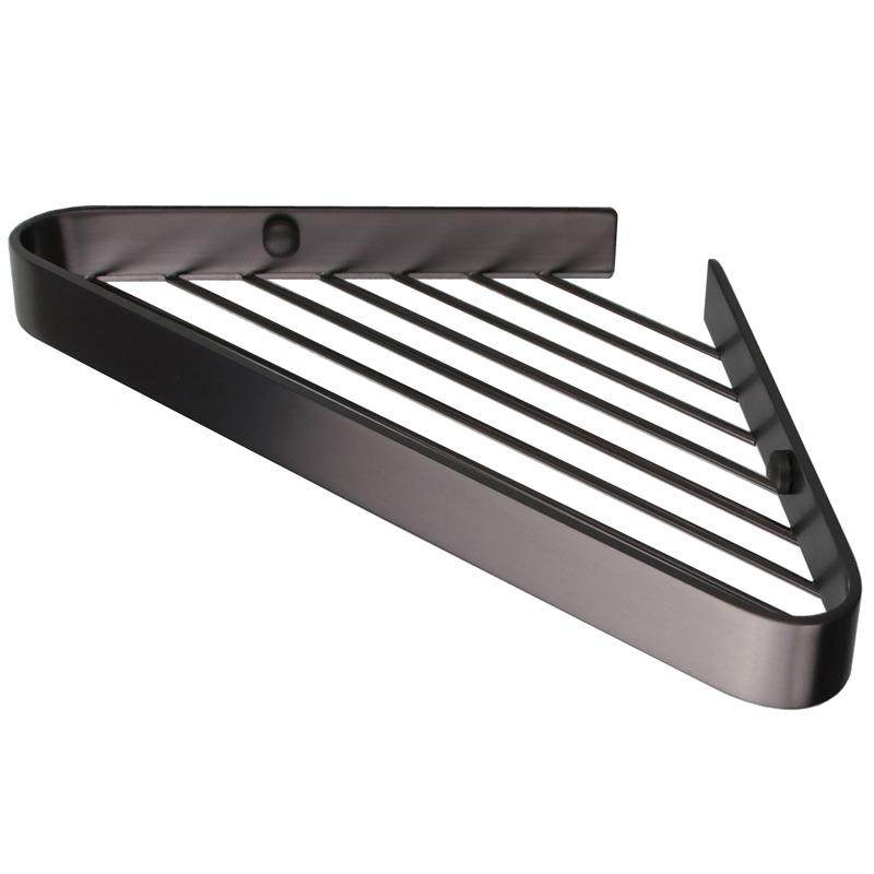 EQ4F灰间浴室角架3大容量壁三龛置物架04不锈钢F7666M6M卫生全铜