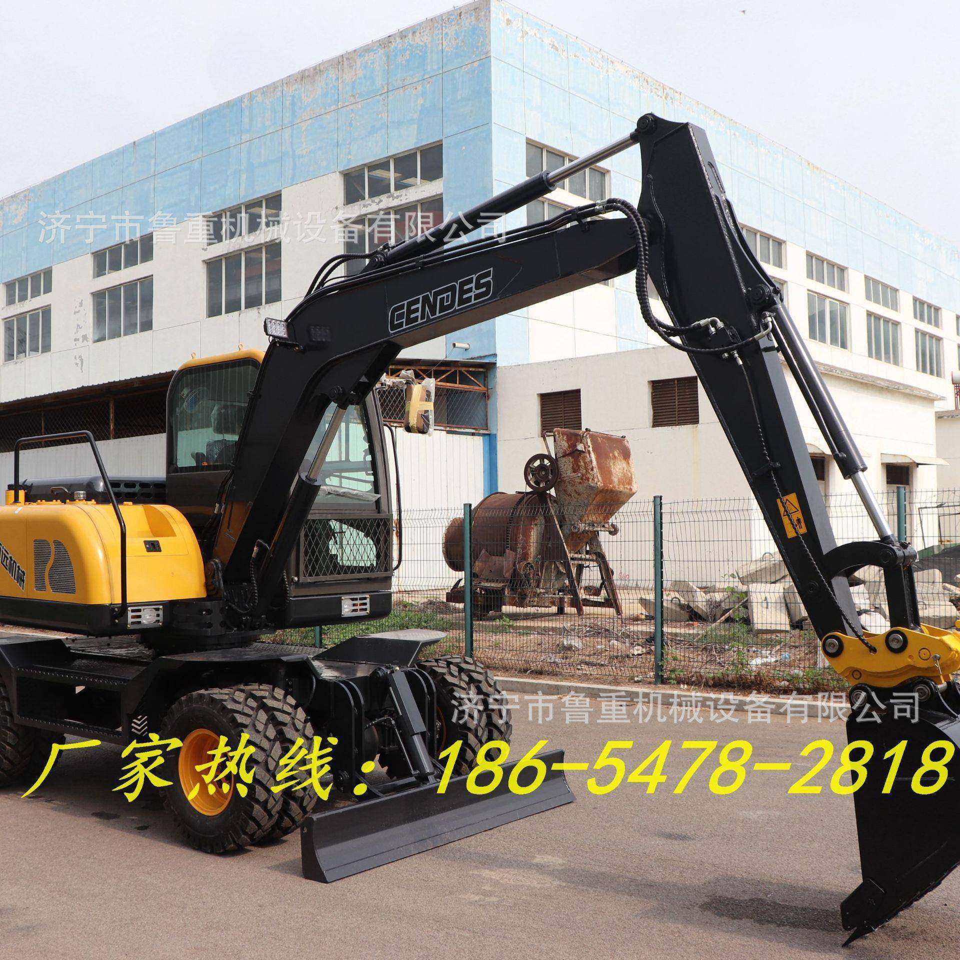 轮式掘SD-18机一机多用用轮农式挖掘机可装夹木加器挖斗挖破碎锤,五金/工具,挖掘机,淘宝优惠券,粉丝福利购,淘宝优惠卷