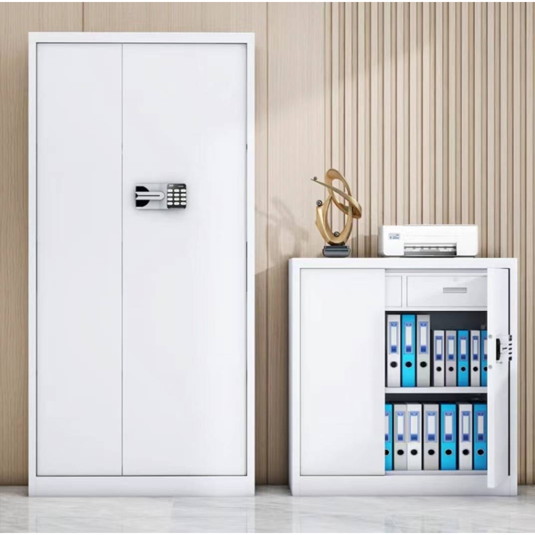 档案保密柜电子密码文件柜加厚钢制铁皮柜办公防盗柜保密资料矮柜