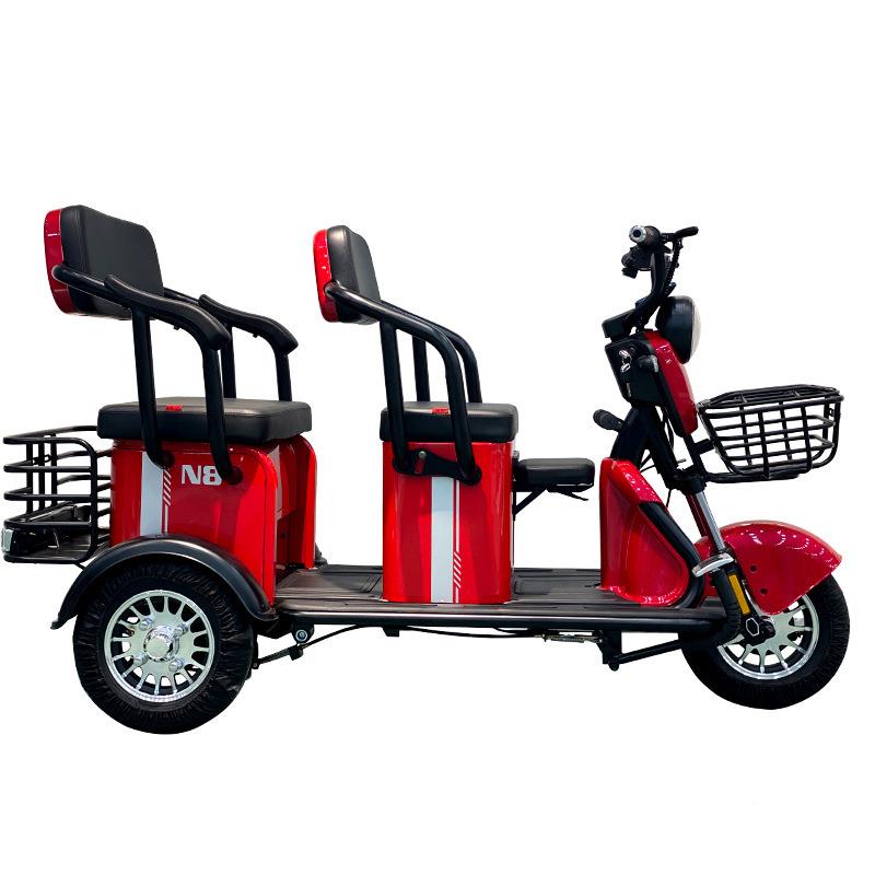 老年电动三车电动休闲车智载PPH客三轮车老轮年行代步车出能