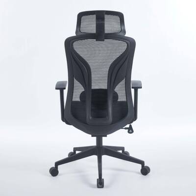 转椅舒护腰25308久适坐电椅职员公椅办公办室脑带头枕椅子