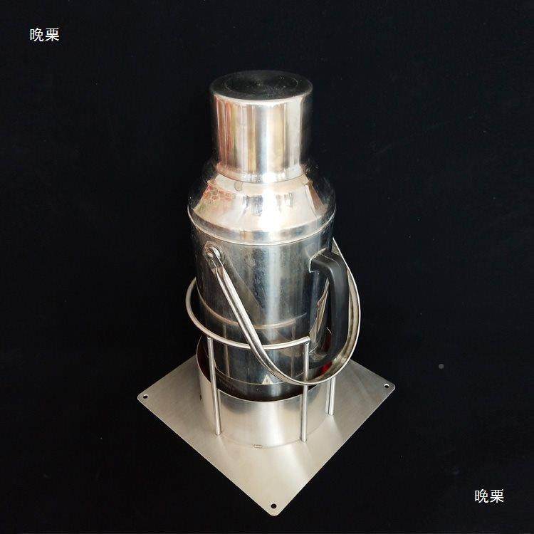 车载家用通壶用304不固钢暖固定架tfg$*&hh热水瓶不用定支托架防