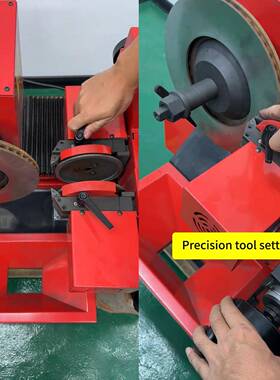 配德瑞轮磨一体30397机汽车刹车盘刹车车片光磨机高精度高版