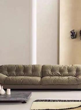 b砂axte19703r意极简奶油系羽绒现代简约小户型科式云朵技磨布艺