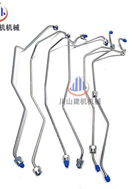 挖掘机配件PC4柴00-5-6高缸GHV压油管机6D125发动油泵共轨油管管