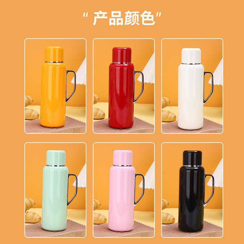 新款焖简BHR约不锈钢壶械机温显大容量家用茶水户外车载便携提手