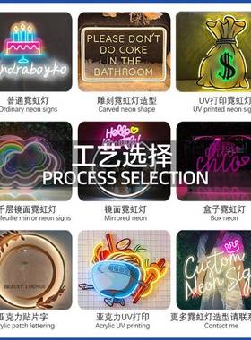 跨境款爆酒led霓虹灯酒吧气氛灯告牌发光墙装饰广瓶EIJ造型灯氛围