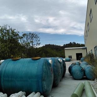 玻12345678格璃钢化池现货成品体粪化污水处理隔油池一沉淀池三化