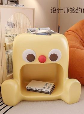 意儿童房床柜一体发创客厅沙茶几置物现代头简约卧室可PDD47463爱