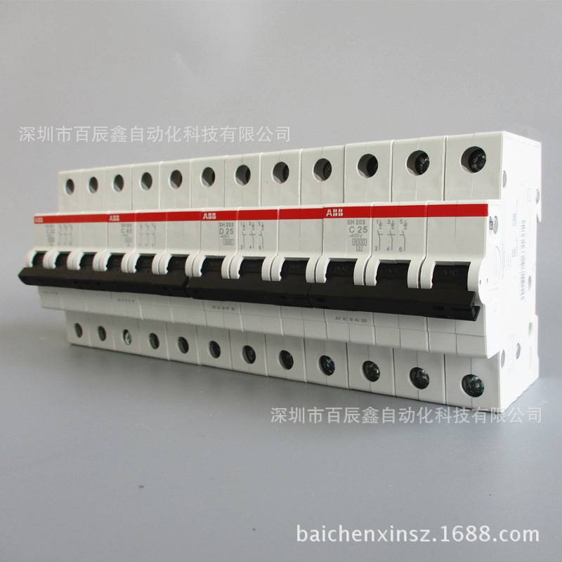 ABB小型断路器SH203-C63 空开63A