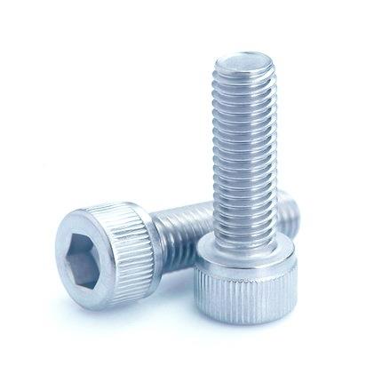 SDDIN4912(GB701)螺丝M8.圆柱滚花内六角不锈钢0(头A2)