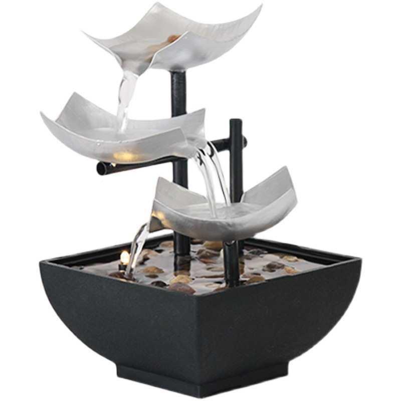 无品牌/序桌流水摆件面高山心情办公室茶台程清新装饰开业送员礼