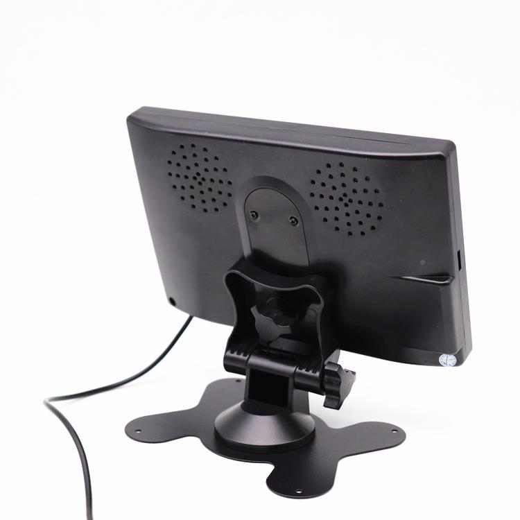 高清微7寸液显示器工业视频显镜显晶示屏AVBNC口接监控车MYR载屏