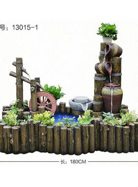 景观tb-59251水景院子户外造型流水假意山阳台小景庭院装饰园林喷