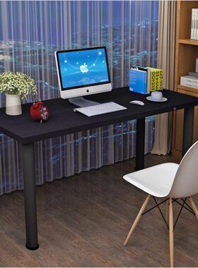 桌电桌台脑家用书简约办公桌简易学57310生写字式桌卧室学习桌化