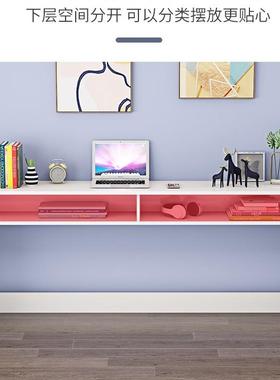 长条桌墙15102边桌靠墙卧室窄柜夹缝床尾小桌子储台式窄写字桌床