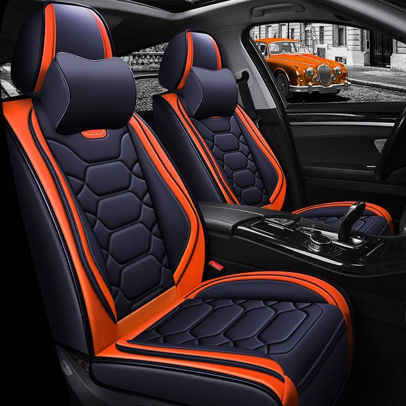 跨境XDD健美9D全皮汽车坐垫四季垫运动包座垫全座套内饰健美全包