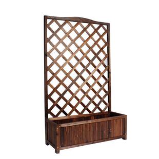 葡萄架庭栏院木防腐花架门PED户外网格拱栅门室外花园月季花架爬