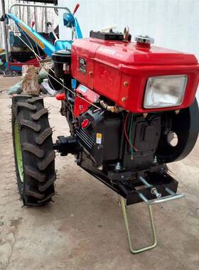 家用农用手扶21695拖拉机硬地翻农打田机旋耕手扶式耕运输拖机深