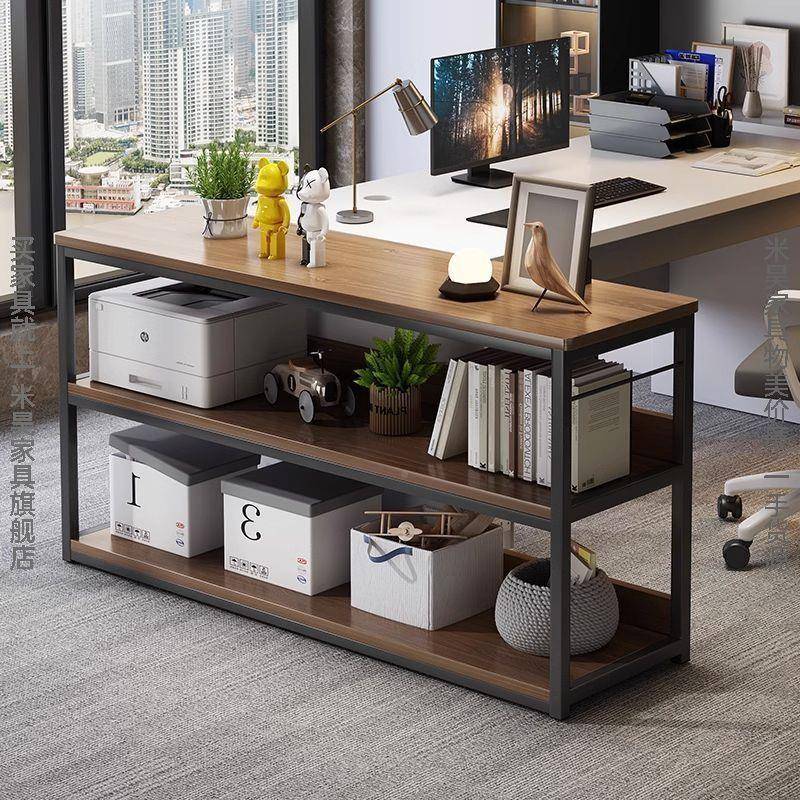 公打印机置物架地多层物架铁艺多落功能书储架LPJ办室桌边靠墙收