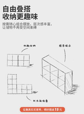 实木书架物架落地靠墙组合子柜客置厅格幼儿园物VKR收纳矮家储用