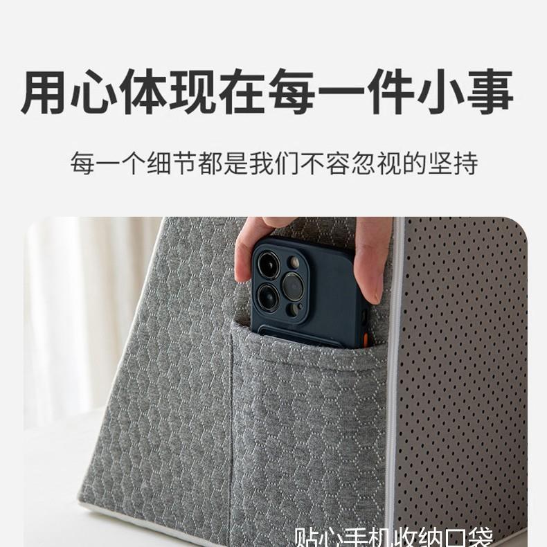 老人三靠背半躺护理MSF2025-体位垫胃食管反流斜坡床垫防反头酸枕