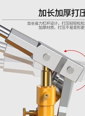 压威猛测手动试泵ppr压自来水管道地暖打机水76138管压手提式压力