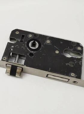 家用黑色门室锁室内实心太空铝门锁轴执手锁欧式承D02-A203卧房锁