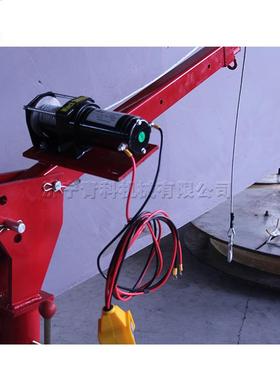 全角式车载运车机型四柱轻卡货吊车小吊车70448大绞小盘载式提升