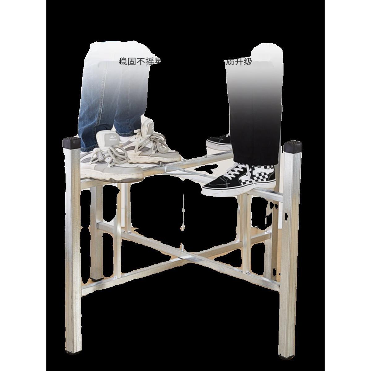 简大圆台桌架折叠桌腿支架餐桌腿可折叠餐脚折桌F77T6J7M叠易腿圆