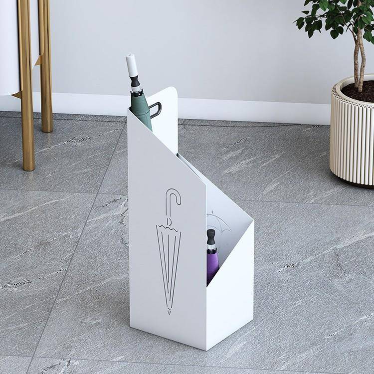 雨伞架简约用用创家门意口收纳雨伞桶商PQE个性铁艺金属放伞置物