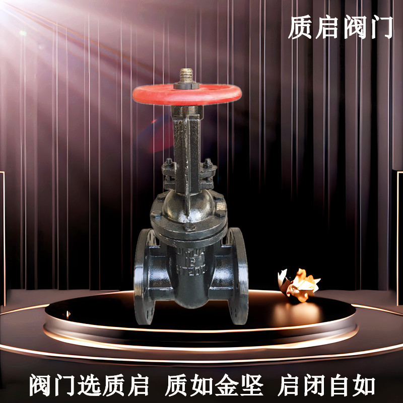 泉州质启明杆法兰铜芯楔式闸阀