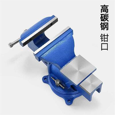 轻型型加重5寸6寸重8寸ILZ台虎钳家用工业级汽修虎钳平钳台钳口型