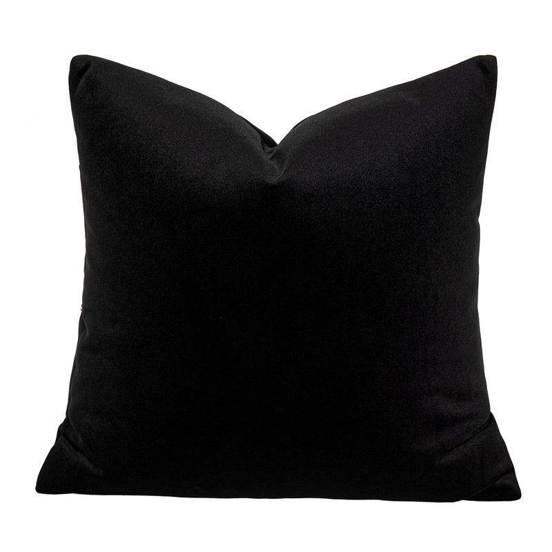 靠简约现代样板间酒抱枕黑色异形拼接枕沙发靠店垫轻奢ABH靠包方